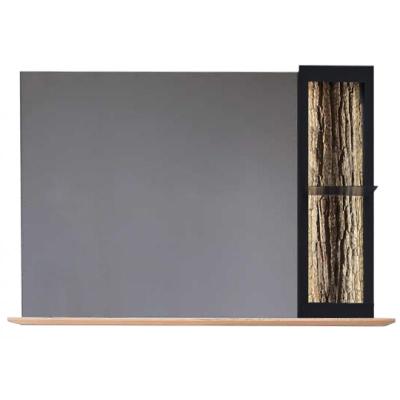 Runa Wall Mirror & Shelf - Right Hand